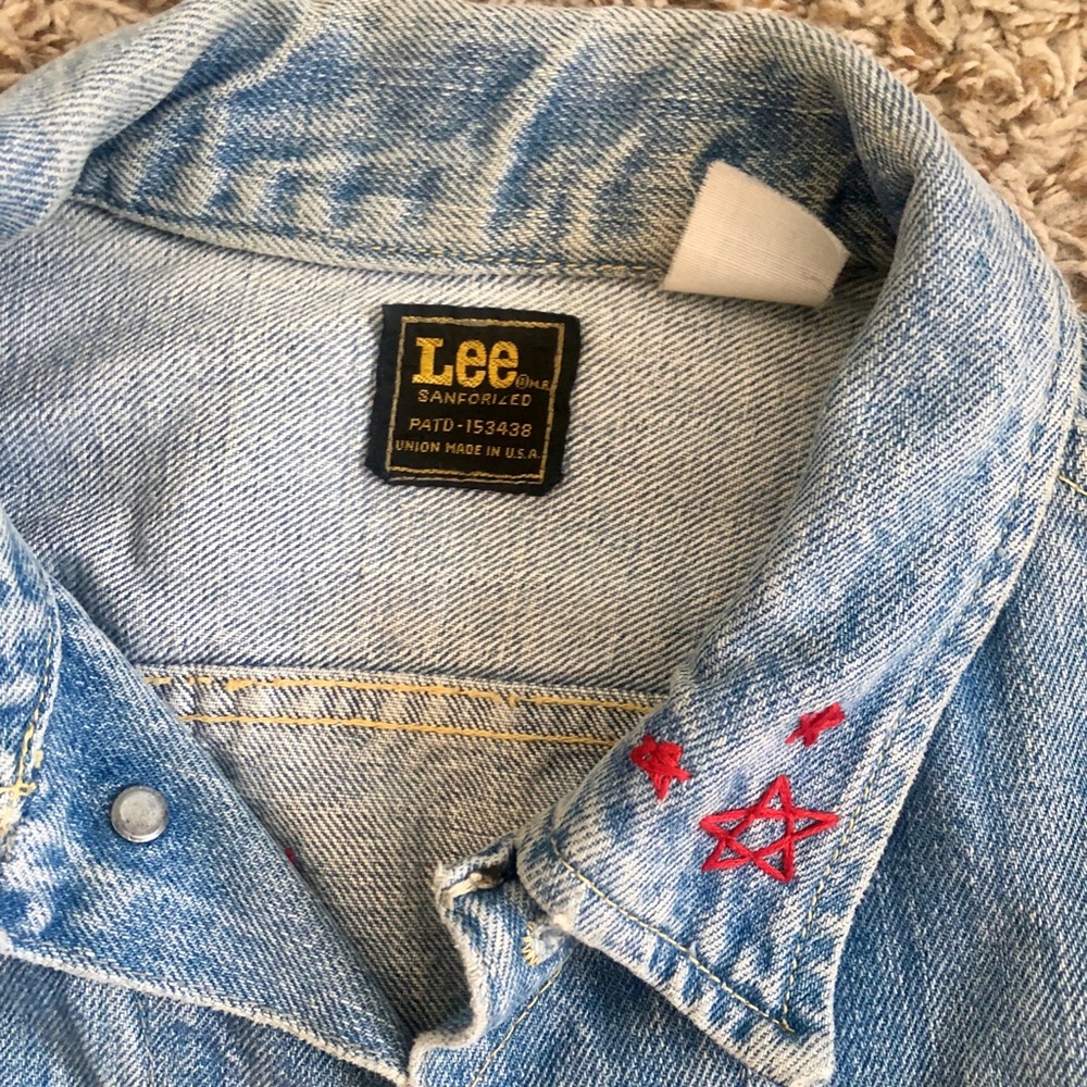 LEE Custom Embroidered Bowie Jean Jacket - Picture 3 of 8
